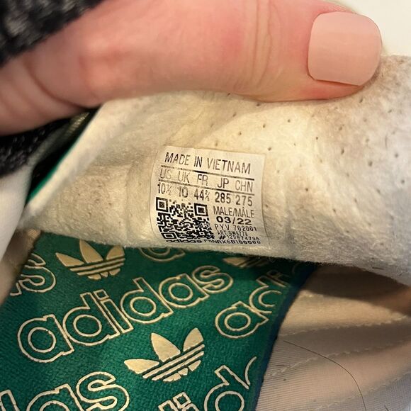 Adidas Originals Retropy E3 Sneakers Lace Up Green Yellow 10.5 - Picture 8 of 9